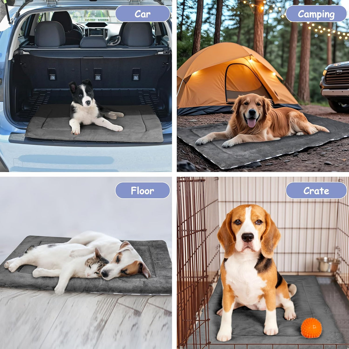 Foldable Travel Dog Mat