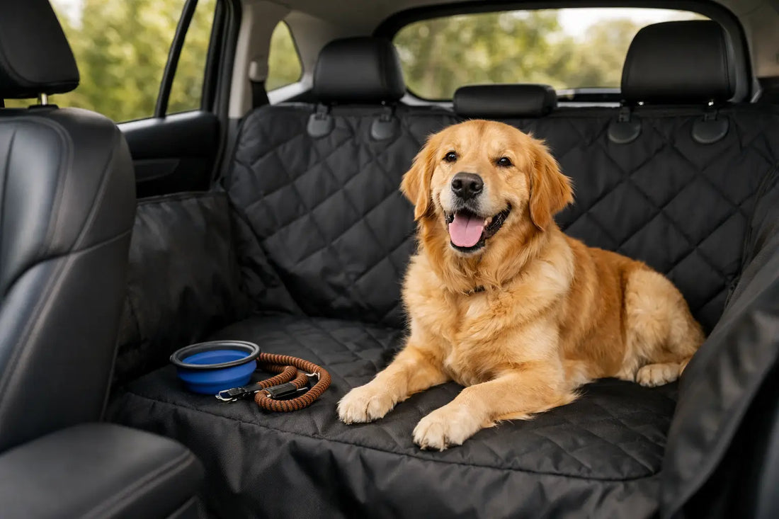 Protector antideslizante coche para perros