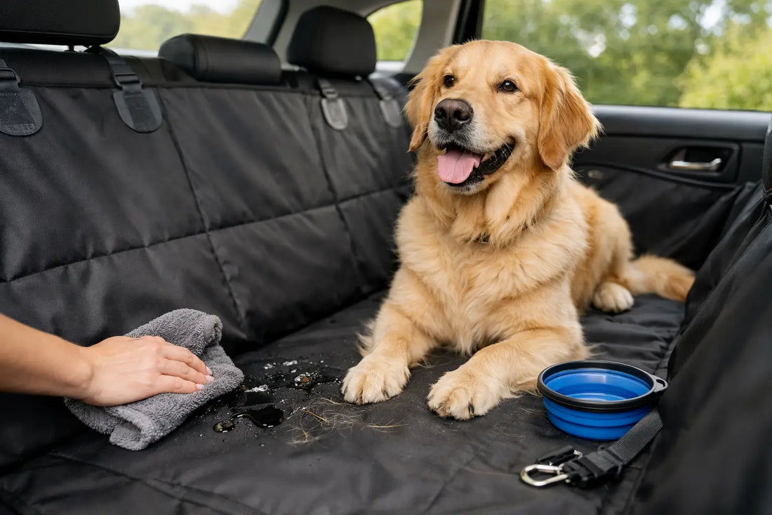 Funda coche perro fácil de limpiar: qué mirar