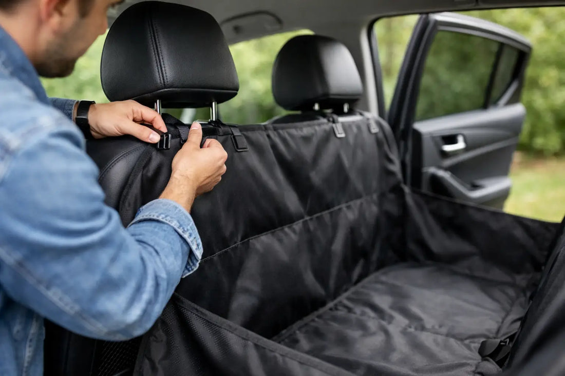 Cómo instalar protector asiento trasero fácil