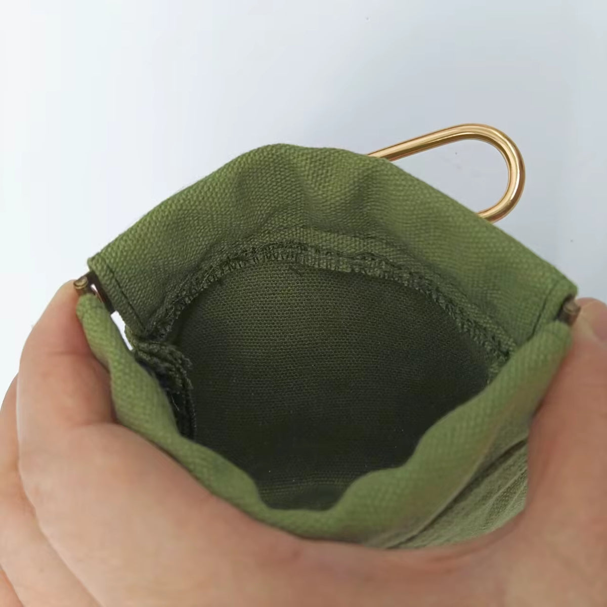 Bolsa de viaje para premios y comida de perro — Lona con cierre automático