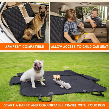 Hamaca de coche para perro — Impermeable, para el asiento trasero