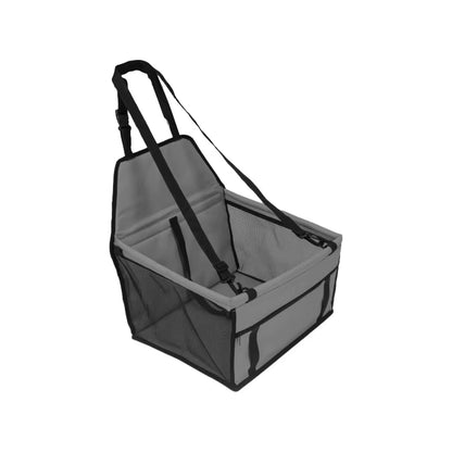 Asiento elevado de coche para perro pequeño — Plegable y estable