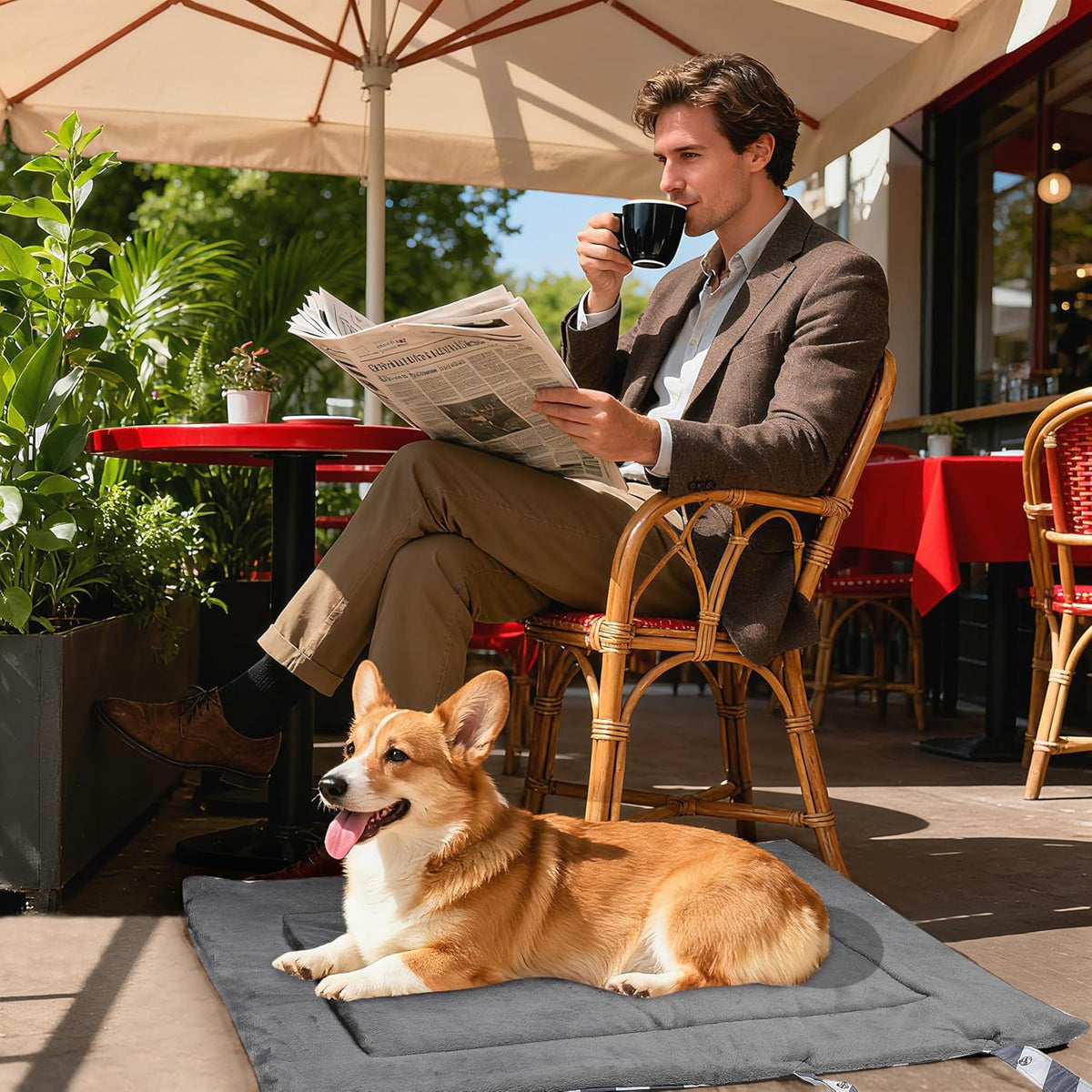 Foldable Travel Dog Mat