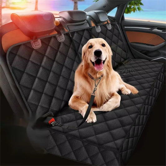 Hamaca de coche para perro — Impermeable, para el asiento trasero