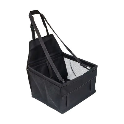Asiento elevado de coche para perro pequeño — Plegable y estable